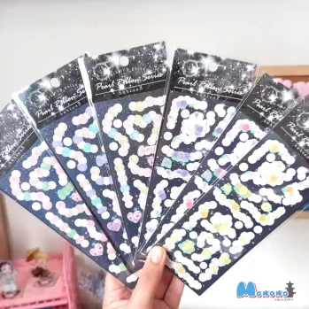 Stickers para decorar Photocards “Pearl Ribbon Series”